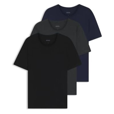 Boss Heren T-shirt, Open Blue497, S Boss Heren T-shirt, Open Blue497, S