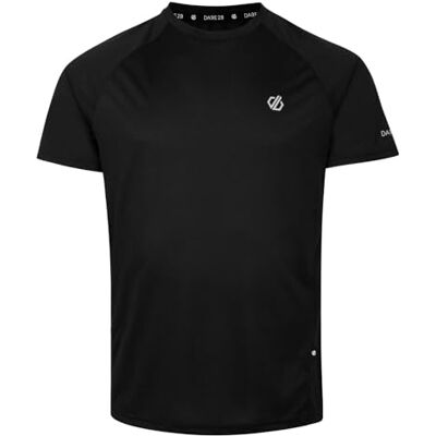 Dare 2b Accelerate T-shirt voor heren, Zwart, M Dare 2b Accelerate T-shirt voor heren, Zwart, M