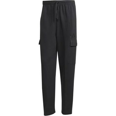 adidas Hombre ALL SZN French Terry Loose Cargo Open Hem Pants, black, XXL adidas Hombre ALL SZN French Terry Loose Cargo Open Hem Pants, black, XXL