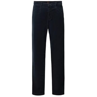 Boss Heren Chino Pleated Broeken_Flat, Donkerblauw, 40W / 32L Boss Heren Chino Pleated Broeken_Flat, Donkerblauw, 40W / 32L