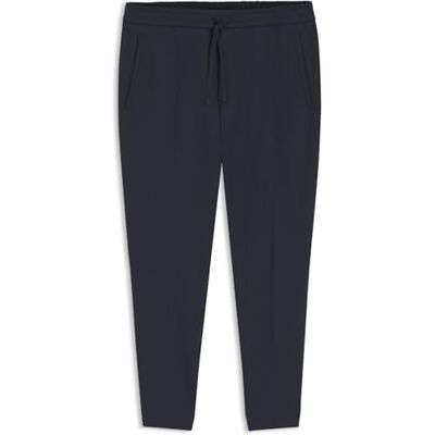 Boss Heren T Flex taps toelopende broek van waterafstotende stretchstof, Donkerblauw 402, 48 Boss Heren T Flex taps toelopende broek van waterafstotende stretchstof, Donkerblauw 402, 48