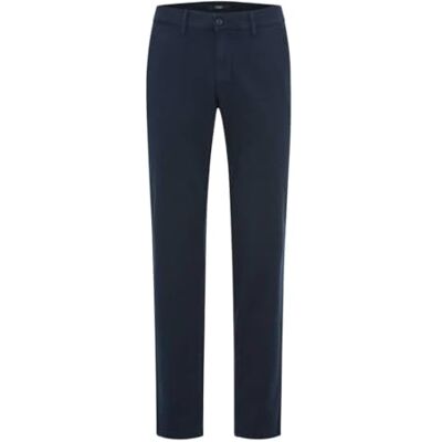 EUREX by Brax Heren Cotton Bestformer broek, 22 Navy, 42W / 34L EUREX by Brax Heren Cotton Bestformer broek, 22 Navy, 42W / 34L