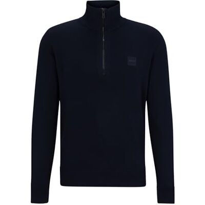 Boss Kanobix gebreide herenbroek van katoen en kasjmier, Dark Blue404, XXL Boss Kanobix gebreide herenbroek van katoen en kasjmier, Dark Blue404, XXL