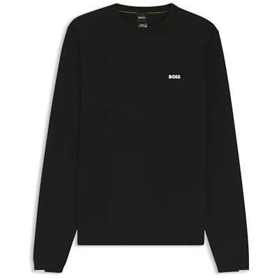 Boss Gebreide sweater voor heren, zwart 001, XXL Boss Gebreide sweater voor heren, zwart 001, XXL