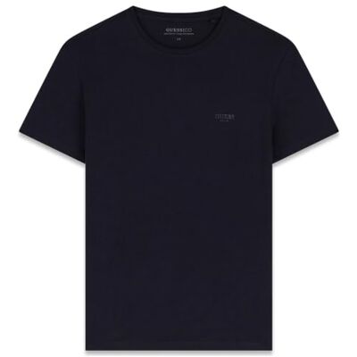 GUESS Heren CN SS CORE Extra Slim TEET-SHIRTSSMART BLUEsize XXL Lengte N GUESS Heren CN SS CORE Extra Slim TEET-SHIRTSSMART BLUEsize XXL Lengte N