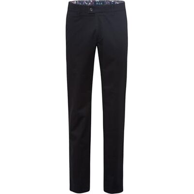 EUREX by Brax Jim Luxury Cotton Chino broek voor heren, zwart (perma black), 38W / 32L EUREX by Brax Jim Luxury Cotton Chino broek voor heren, zwart (perma black), 38W / 32L