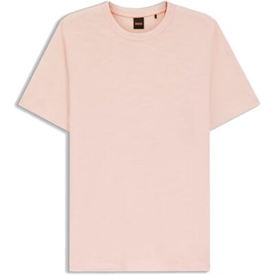 Boss T-shirt voor heren, Open Pink 690, XXL Boss T-shirt voor heren, Open Pink 690, XXL