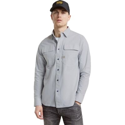 G-STAR RAW CPO Regular overhemd, meerdere kleuren (Ash Blue/Milk Oxford D23583-c895-g781), M G-STAR RAW CPO Regular overhemd, meerdere kleuren (Ash Blue/Milk Oxford D23583-c895-g781), M