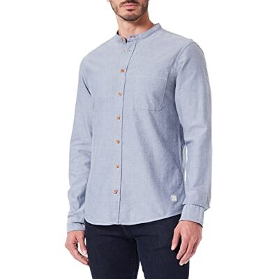 BLEND Heren 20713379 Overhemd, 194024/Dress Blues, S BLEND Heren 20713379 Overhemd, 194024/Dress Blues, S
