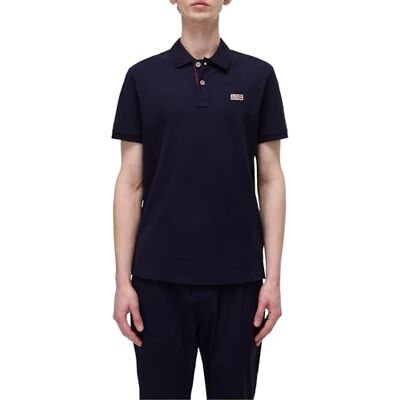 Napapijri Man Ruggy poloshirt met korte mouwen BLAUWE MARINE XL Napapijri Man Ruggy poloshirt met korte mouwen BLAUWE MARINE XL