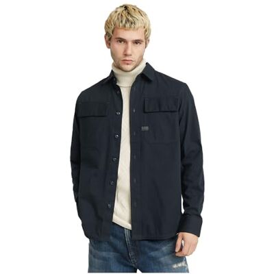 G-STAR RAW CPO regular overhemd, blauw (Legion Blue D23583-d773-862), M G-STAR RAW CPO regular overhemd, blauw (Legion Blue D23583-d773-862), M