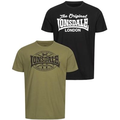 Lonsdale Morham heren Vrije tijd T-shirts Lonsdale Morham heren Vrije tijd T-shirts