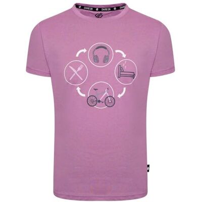 Dare 2b Ga verder dan grafisch T-shirt met korte mouwen Dare 2b Ga verder dan grafisch T-shirt met korte mouwen