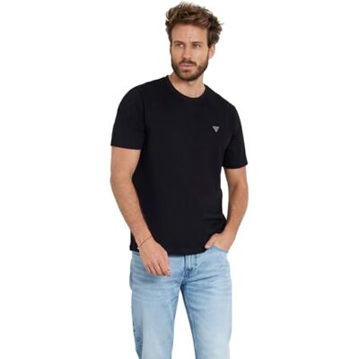 GUESS Heren Ss Cn Patch Tee SS CN Patch T-shirt (Pack van 1) GUESS Heren Ss Cn Patch Tee SS CN Patch T-shirt (Pack van 1)