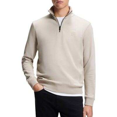 Boss Sweatshirt voor heren, Open Grey 070, M Boss Sweatshirt voor heren, Open Grey 070, M