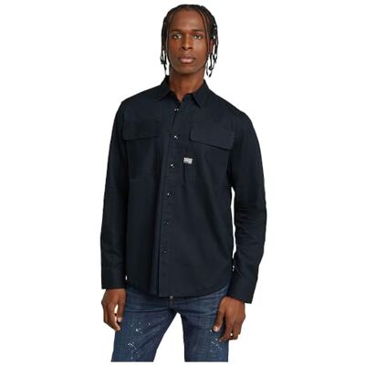 G-STAR RAW CPO regular overhemd, blauw (Salute D23583-d913-c742), L G-STAR RAW CPO regular overhemd, blauw (Salute D23583-d913-c742), L