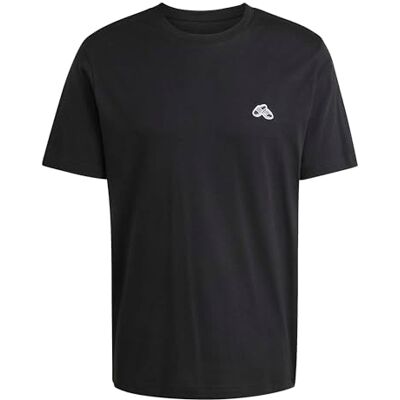 adidas heren Summer Slide Trim Graphic Shirt, black, S adidas heren Summer Slide Trim Graphic Shirt, black, S