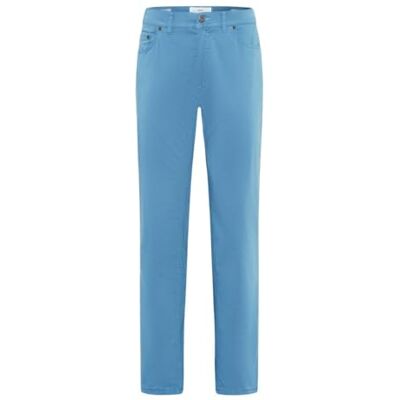 Brax Cooper herenbroek met vijf zakken in marathon-kwaliteit vrijetijdsbroek, Dusty Blue., 33W / 32L Brax Cooper herenbroek met vijf zakken in marathon-kwaliteit vrijetijdsbroek, Dusty Blue., 33W / 32L