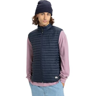 Quiksilver SCALY SLEEVELESS Jas Zwart S, Donkere marine., S Quiksilver SCALY SLEEVELESS Jas Zwart S, Donkere marine., S