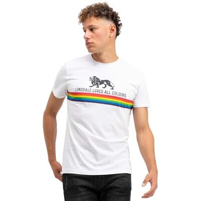 Lonsdale London Nelson T-shirt zwart Basics, Casual wear, Street wear Lonsdale London Nelson T-shirt zwart Basics, Casual wear, Street wear