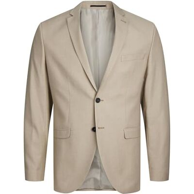 JACK & JONES Blazer heren Jprsolaris Blazer Noos , Pure kasjmier. Pasvorm: super slim fit , 50 JACK & JONES Blazer heren Jprsolaris Blazer Noos , Pure kasjmier. Pasvorm: super slim fit , 50