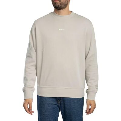 Boss Sweatshirt voor heren, Open Grey 070, XXL Boss Sweatshirt voor heren, Open Grey 070, XXL