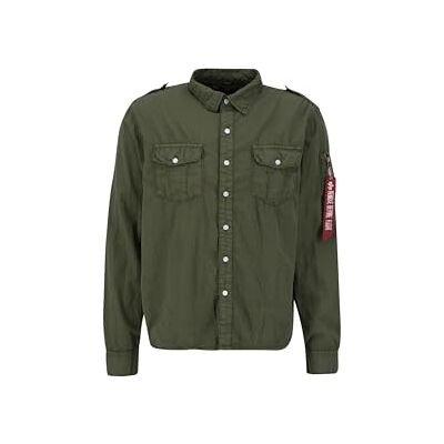 Alpha Drakenhemd T-Shirt voor Mannen Dark Olive Alpha Drakenhemd T-Shirt voor Mannen Dark Olive