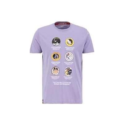 Alpha Apollo Missie T-shirt Heren T-Shirt Pale Violet Alpha Apollo Missie T-shirt Heren T-Shirt Pale Violet