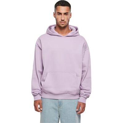 Build Your Brand Paarse Heavy Katoen Oversized Hoodie - Hoodie Build Your Brand Paarse Heavy Katoen Oversized Hoodie - Hoodie