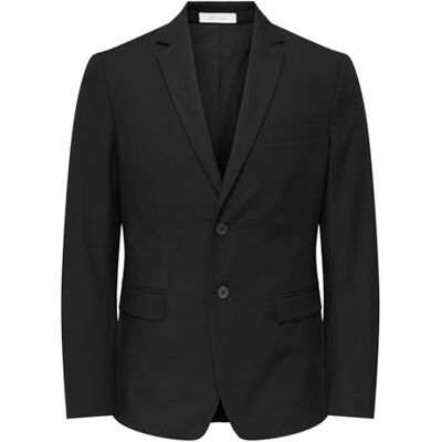 Only & Sons Onskyle Super Slim 550 Fit Blazer Frml, zwart, 56 Only & Sons Onskyle Super Slim 550 Fit Blazer Frml, zwart, 56