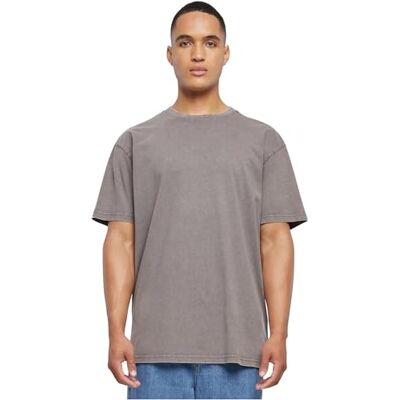 MERCHCODE heren M grijs (asphalt) T-shirt - casual, oversized MERCHCODE heren M grijs (asphalt) T-shirt - casual, oversized