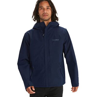 Marmot Heren Minimalist Jacket, Waterdicht GORE-TEX-regenjack, winddichte regenjas voor op de fiets, ademend hardshell windjack als overgangsjas, Arctic Navy, S Marmot Heren Minimalist Jacket, Waterdicht GORE-TEX-regenjack, winddichte regenjas voor op de fiets, ademend hardshell windjack als overgangsjas, Arctic Navy, S