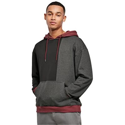 Urban Classics Oversized Color Block Hoody heren Sweater Urban Classics Oversized Color Block Hoody heren Sweater