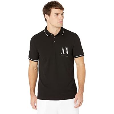 Giorgio Armani Maxi Embroidered Logo, Regular Fit heren poloshirt Giorgio Armani Maxi Embroidered Logo, Regular Fit heren poloshirt
