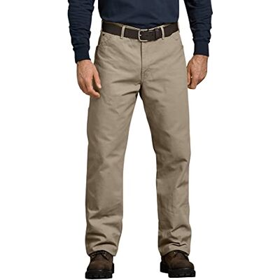 Dickies Heren rechte been Jeanrelaxed relaxed fit Gerades Bein Duck Carpenter Jean, Woestijnzand, 44W / 32L Dickies Heren rechte been Jeanrelaxed relaxed fit Gerades Bein Duck Carpenter Jean, Woestijnzand, 44W / 32L