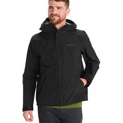 Marmot Heren Minimalist Jacket, Waterdicht GORE-TEX-regenjack, winddichte regenjas voor op de fiets, ademend hardshell windjack als overgangsjas, Black, S Marmot Heren Minimalist Jacket, Waterdicht GORE-TEX-regenjack, winddichte regenjas voor op de fiets, ademend hardshell windjack als overgangsjas, Black, S