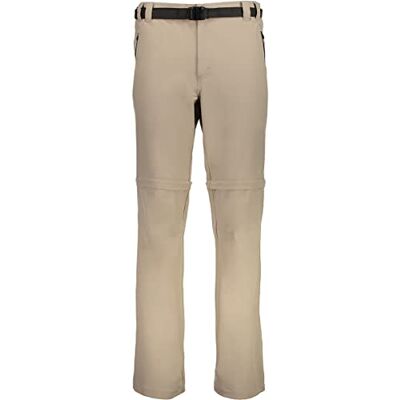CMP Voor mannen. Trekkingbroek Pantaloni Stretch Zip off Met riem, Dry-Function, 4-weg stretch, ademend, sneldrogend, wandelshorts, outdoorbroek, wandelbroek, kleding CMP Voor mannen. Trekkingbroek Pantaloni Stretch Zip off Met riem, Dry-Function, 4-weg stretch, ademend, sneldrogend, wandelshorts, outdoorbroek, wandelbroek, kleding