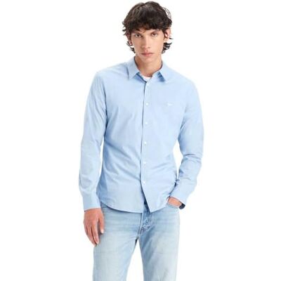 Levi's Long-sleeve Battery Housemark Slim heren Buttondown shirt (1-Pack) Levi's Long-sleeve Battery Housemark Slim heren Buttondown shirt (1-Pack)