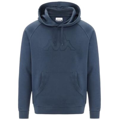 Kappa Zaiver SWT Heren Sweatshirt, Blauw Kobalt/Blauw Dk Denim, L Kappa Zaiver SWT Heren Sweatshirt, Blauw Kobalt/Blauw Dk Denim, L