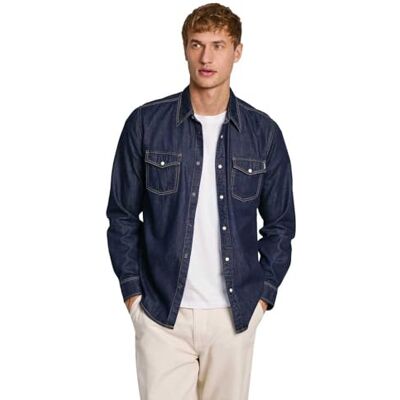Pepe Jeans Regular Shirt heren Overhemd Pepe Jeans Regular Shirt heren Overhemd