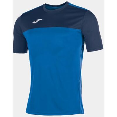 JOMA heren blauwe voetbalt-shirt JOMA heren blauwe voetbalt-shirt