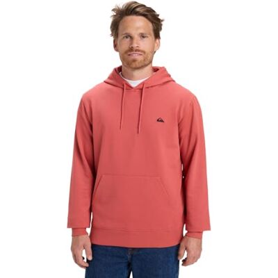 Quiksilver Fleece trui Basic Hoodie Young Heren Roze XS Quiksilver Fleece trui Basic Hoodie Young Heren Roze XS