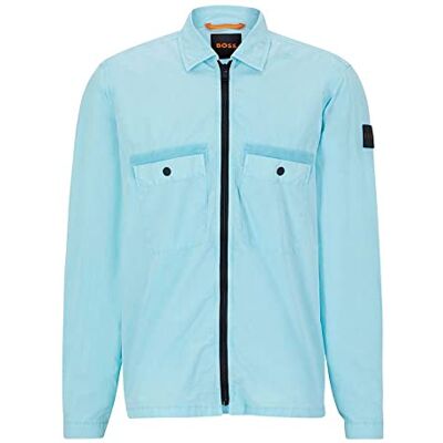 Boss heren lebold shirt, Open Blue461, XS Boss heren lebold shirt, Open Blue461, XS