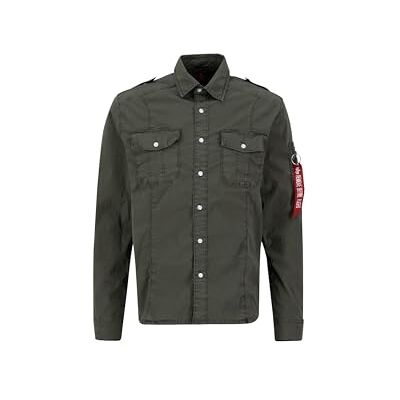 Alpha Basis overhemd Slim overhemd voor heren Greyblack Alpha Basis overhemd Slim overhemd voor heren Greyblack