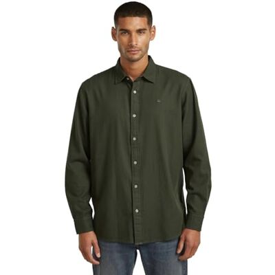 G-STAR RAW G-Star Clean Regular herenhemd, maat L, kleur grijs G-STAR RAW G-Star Clean Regular herenhemd, maat L, kleur grijs