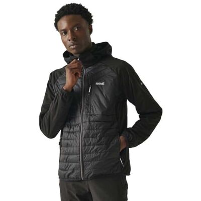 Regatta Men's Andreson Pro Hybrid Jacket heren Mens Pro Hybrid lichtgewicht jack met volledige rits en capuchon Regatta Men's Andreson Pro Hybrid Jacket heren Mens Pro Hybrid lichtgewicht jack met volledige rits en capuchon