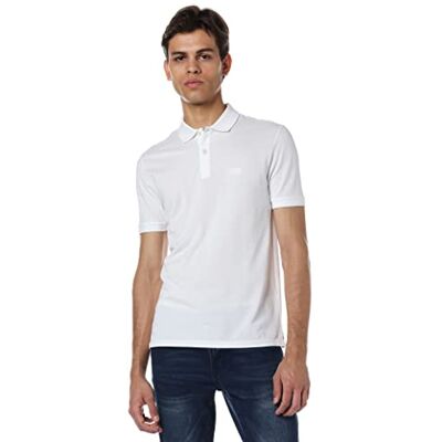 Boss HUGO Men's Pallas Short Sleeve Polo Shirt Shirt, white, XXXL Boss HUGO Men's Pallas Short Sleeve Polo Shirt Shirt, white, XXXL