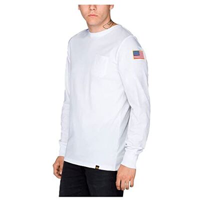 Alpha NASA LS voor heren White 3XL Alpha NASA LS voor heren White 3XL