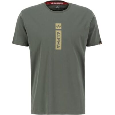 Alpha PP T-shirt voor heren Dark Olive Alpha PP T-shirt voor heren Dark Olive