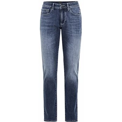 camel active Heren 5-POCKET MADISON jeans (rechte pijp), groen, 44 5-pocket denim in slim fit van katoen en 2-weg stretch, robuust en duurzaam voor dagelijks gebruik camel active Heren 5-POCKET MADISON jeans (rechte pijp), groen, 44 5-pocket denim in slim fit van katoen en 2-weg stretch, robuust en duurzaam voor dagelijks gebruik